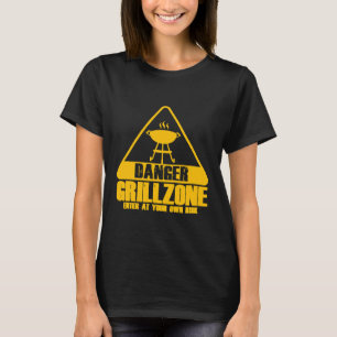 Camiseta Grelha Mestre Grelha Chef Cook Grillmaster Meat S