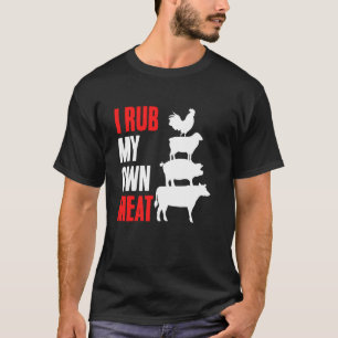 Camiseta Grelhador Pai Defumador de Carne Engraçado Grelhad