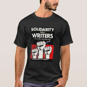 Camiseta Gremio De Escritores Da América Em Greve Contra Ch