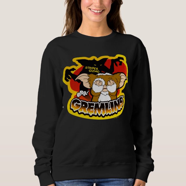 Camiseta Gremlins | Stripe Scaring Gizmo (Frente)