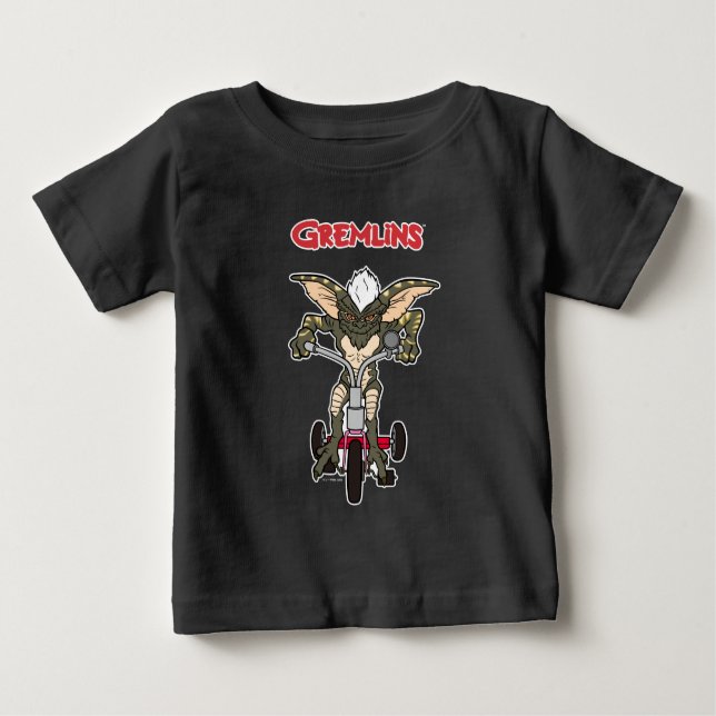 Camiseta Gremlins | Triciclo de pista de distribuição (Frente)