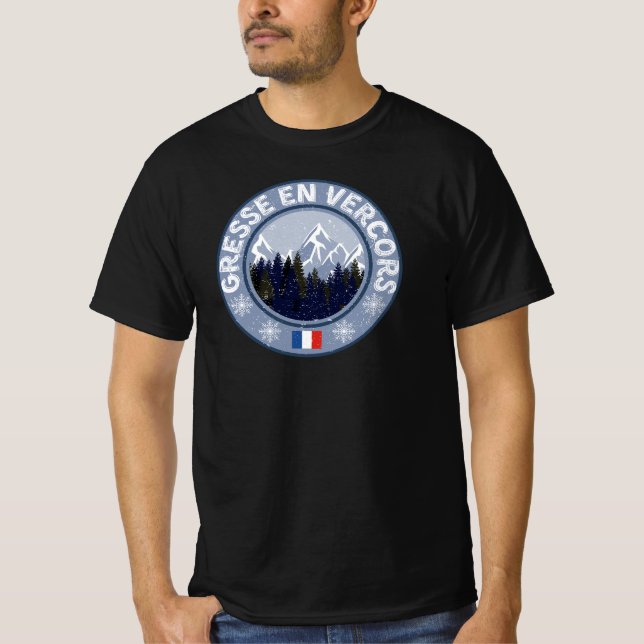Camiseta Gresse en Vercors Station de ski (Frente)