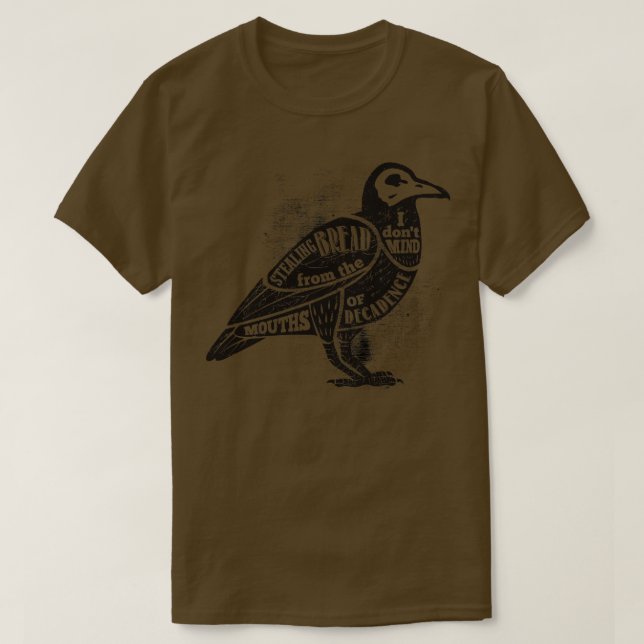 Camiseta Greve de Fome (Frente do Design)
