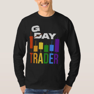 Camiseta Greve do Comerciante do Dia através do Comerciante