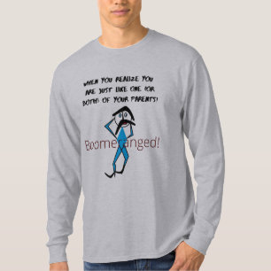 Camiseta Grey 'Assim Como os Seus Pais' Boomeranged