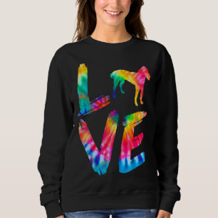 Camiseta Greyador Tie Dye Love Dog Mãe Pai