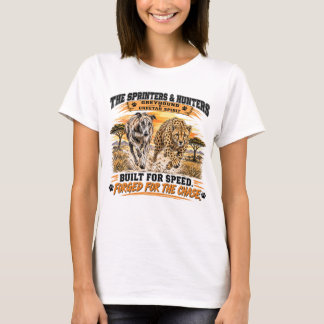 Camiseta Greyhound and Cheetah
