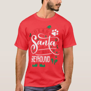 Camiseta Greyhound Dog Natal Dog Bebê