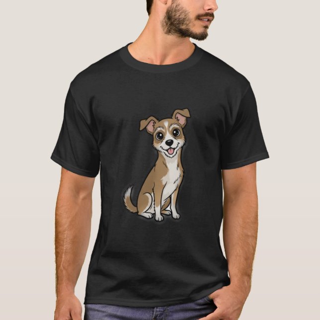 Camiseta Greyhound illustration (Frente)