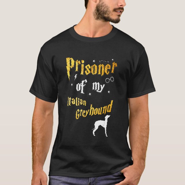 Camiseta Greyhound Italiano Greyhound 1 (Frente)