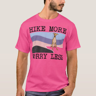 Camiseta Greyhound Italiano Levanta Mais Preocupada Menos H