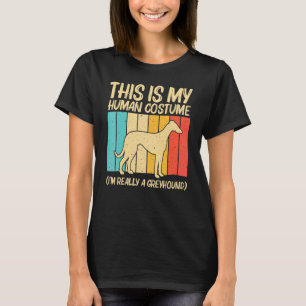 Camiseta Greyhound Legal Para Homens Mulheres Cão de Estima