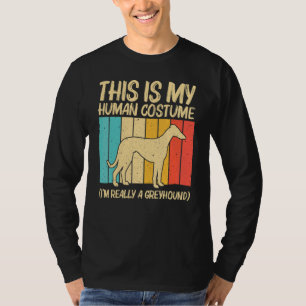 Camiseta Greyhound Legal Para Homens Mulheres Cão de Visão