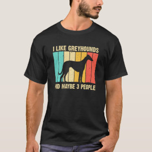 Camiseta Greyhound Men Italiano Greyhound