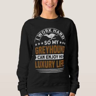 Camiseta Greyhound Meu Greyhound Aproveita Sua Vida Greyhou