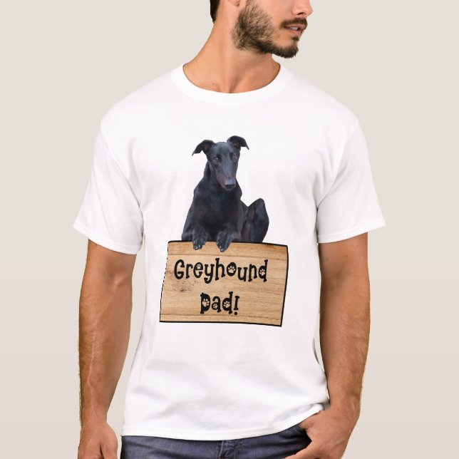 Camiseta Greyhound Pai Cote Greyhound (Frente)