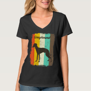 Camiseta Greyhound Retro 70s Cachorro-legítimo