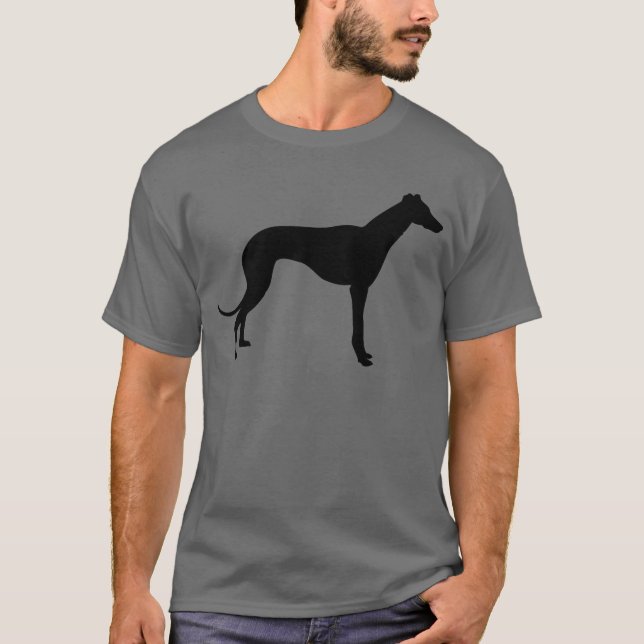 Camiseta Greyhound Silhouette (Frente)