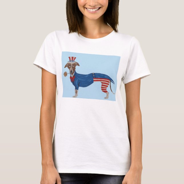 Camiseta Greyhound Tio Sam (Frente)