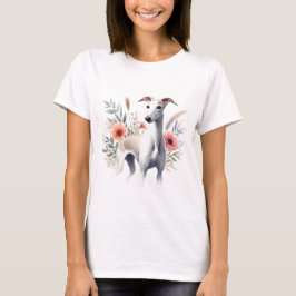 Camiseta Greyhound Watercolor