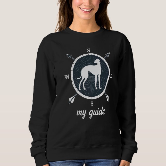 Camiseta Greyhound Windhound Retro (Frente)