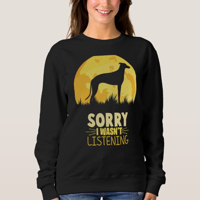 Camiseta Greyhound Windhound Retro (Frente)