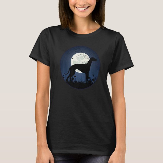 Camiseta Greyhound Windhound Retro 18 (Frente)