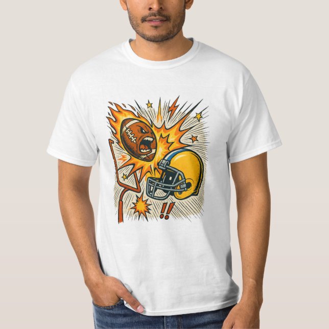 Camiseta Gridiron Impact: Kaboom & Smash! (Frente)