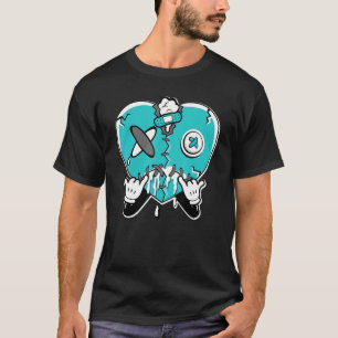 Camiseta Griffey Chorando Coração Max 1 Aqua Matching
