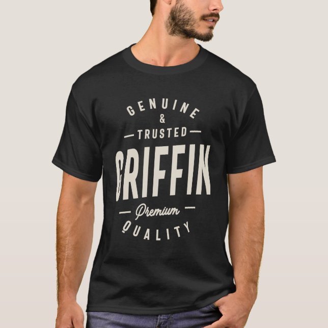 Camiseta Griffin Genuine e Trusted Griffin Name (Frente)