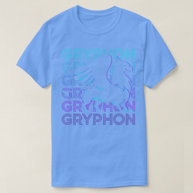 Camiseta Griffin Griffin Grécia - Antiga mitologia grega (Frente do Design)