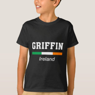 Camiseta Griffin Irish Family Name Dia de São Patrício Irla