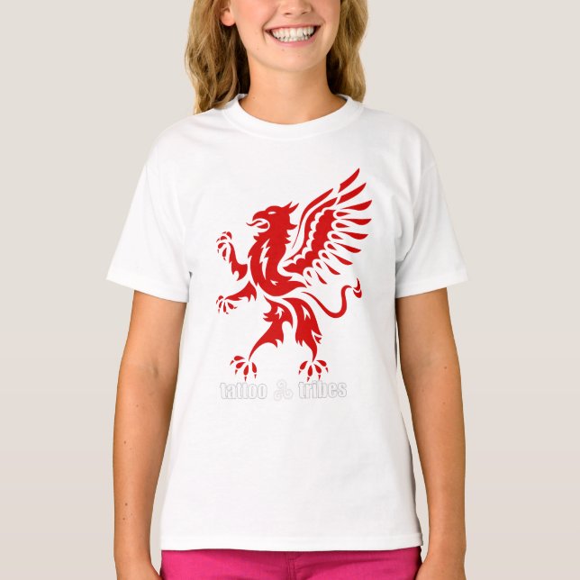 Camiseta Griffin para crianças (Frente)