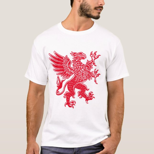 Camiseta Griffin - Vermelho (Frente)