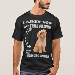 Camiseta Griffon Belge Dog Mom Dad Costume, Cute Brussels G