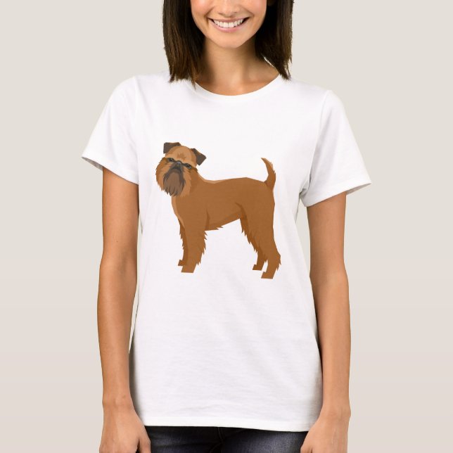 Camiseta Griffon Bruxellois (Frente)