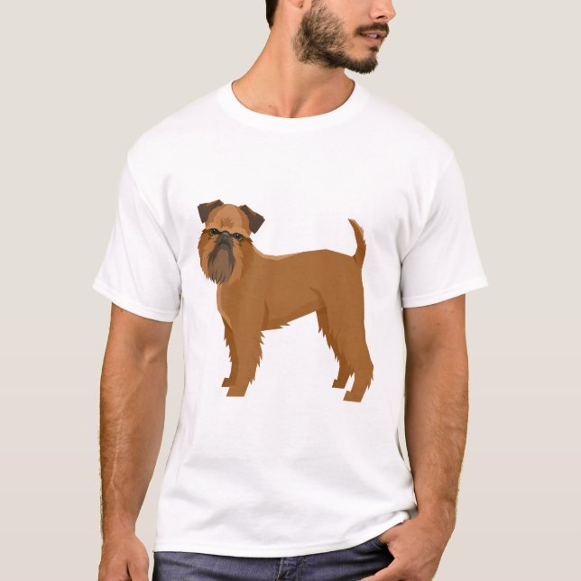 Camiseta Griffon Bruxellois (Frente)