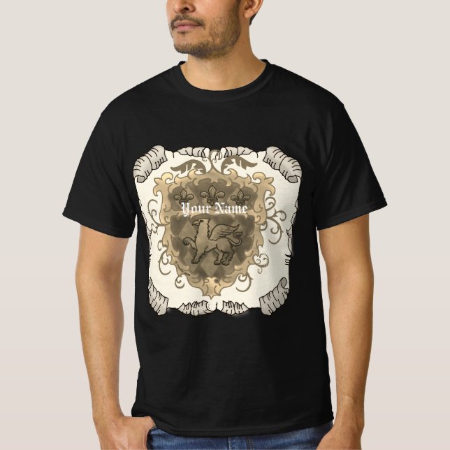Camiseta Griffon Family Crest Surname (Frente)