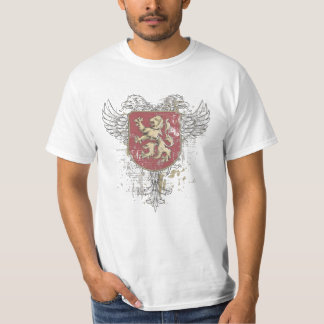 Camiseta grifo, retrô, cabeça de águia, grifo de aço,
