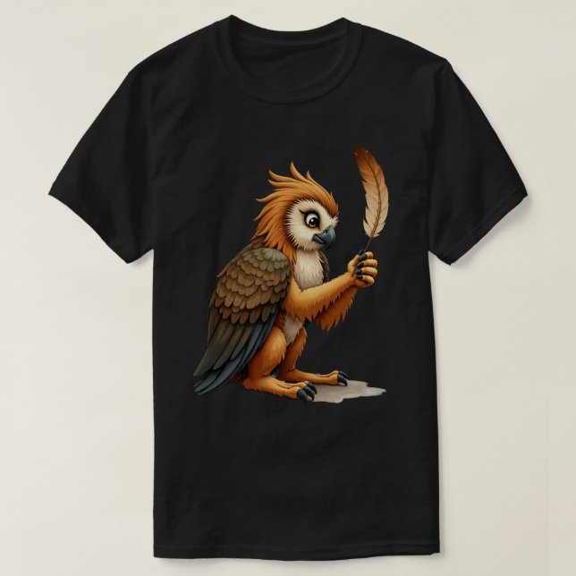 Camiseta Grifo se ajeitando (Frente do Design)