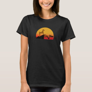 Camiseta Grifon de Bruxelas Cachorro do Pôr do Sol Pet Pre