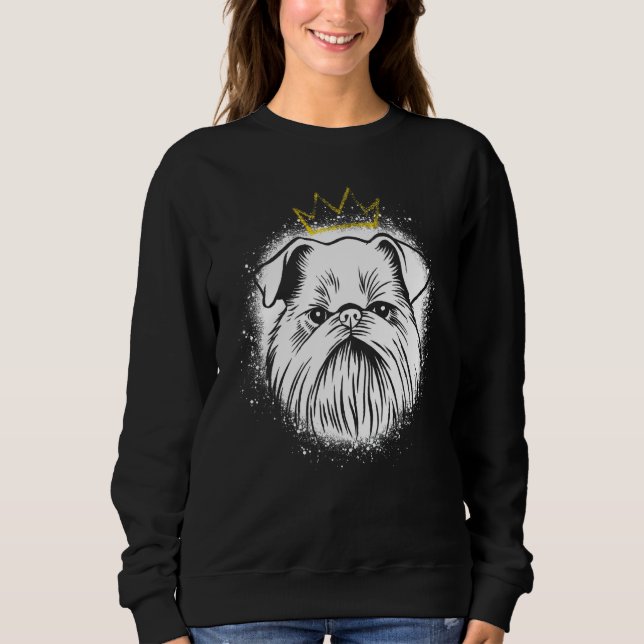 Camiseta Grifon de Bruxelas com Coroa (Frente)