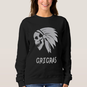 Camiseta Grigras Nativo Índio Americano Nascido Liberdade M