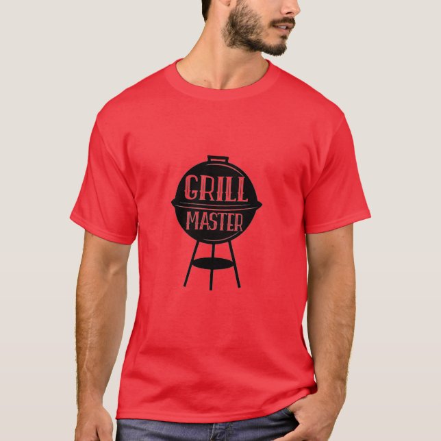 Camiseta Grill Master Design (Frente)