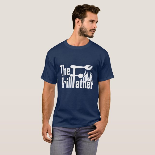 Camiseta Grill Pai (Frente Completa)