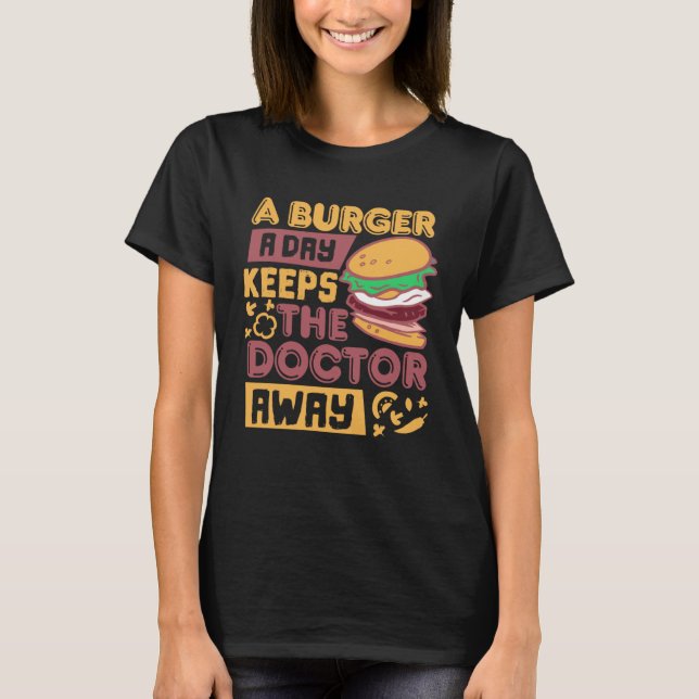 Camiseta Grilled Cheese Burger Day  Fast Food Burger (Frente)