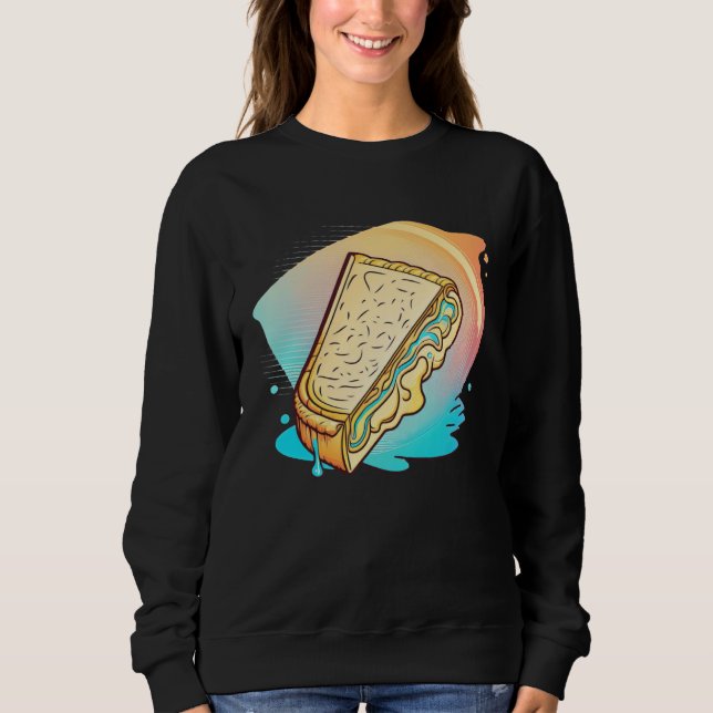 Camiseta Grilled Cheese Vaporwave 90s and 80s Aesthetic (Frente)