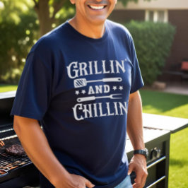 Camiseta Grillin e Chillin CHURRASCO