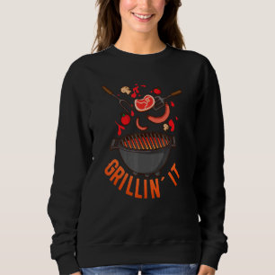 Camiseta Grillin It Barbecue And Grill