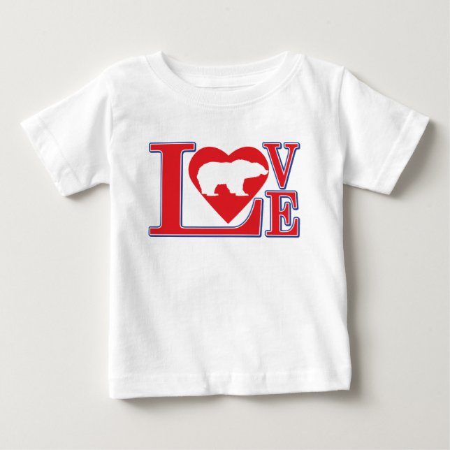 Camiseta Grillzy Bear Love (Frente)